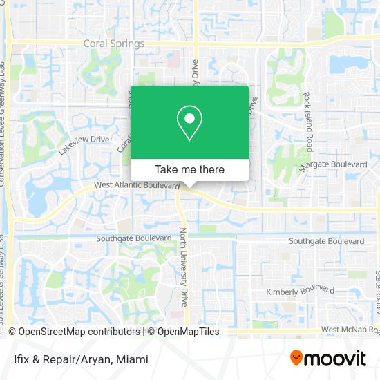 Mapa de Ifix & Repair/Aryan