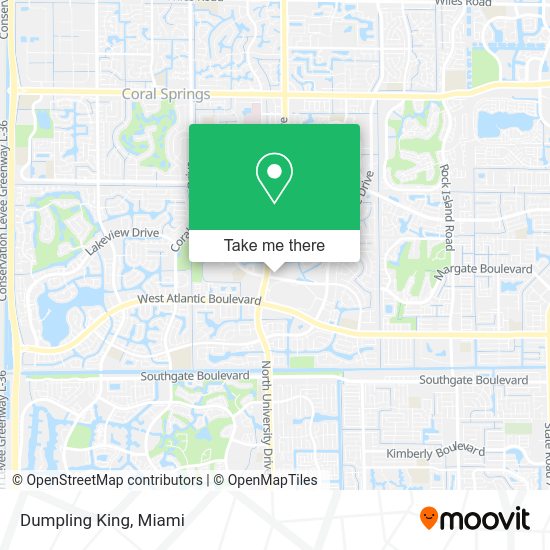 Dumpling King map