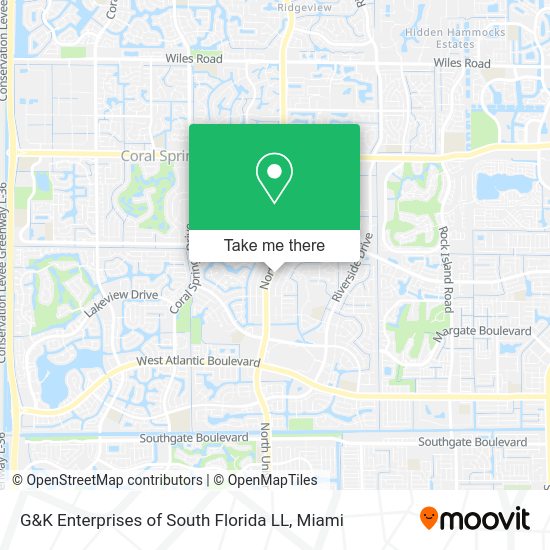 G&K Enterprises of South Florida LL map