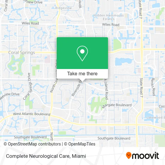 Mapa de Complete Neurological Care