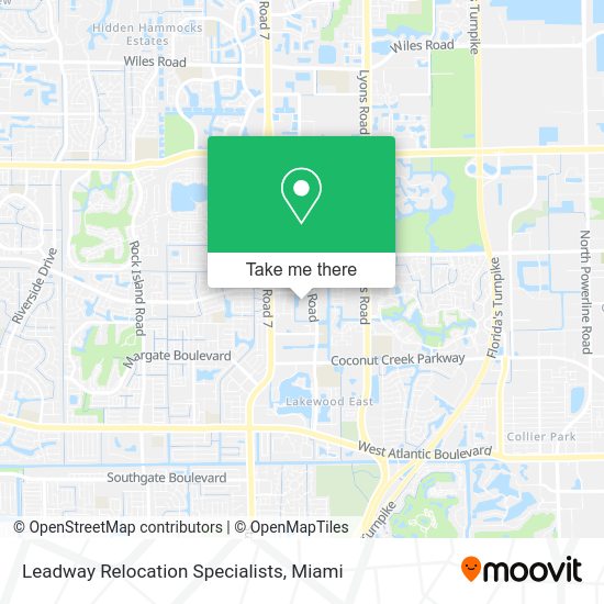 Mapa de Leadway Relocation Specialists