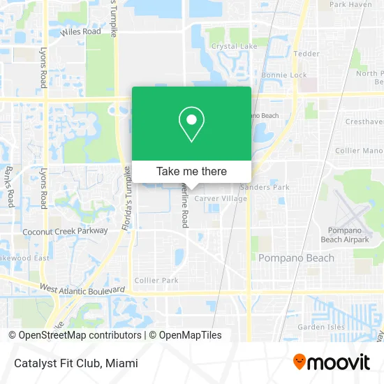 Catalyst Fit Club map