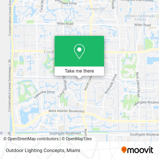 Outdoor Lighting Concepts map
