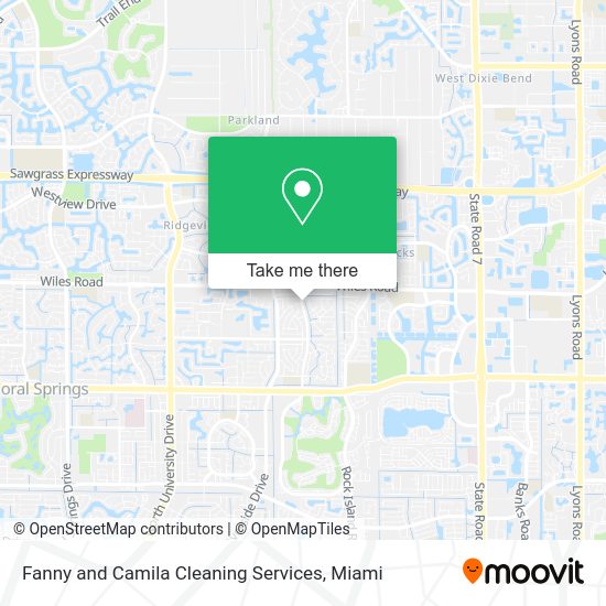 Fanny and Camila Cleaning Services map