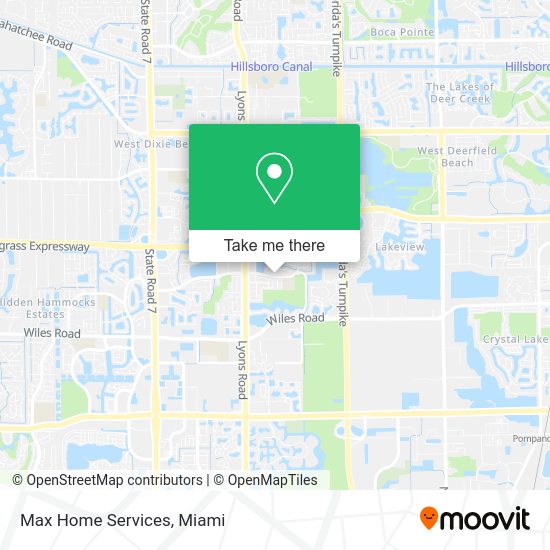 Mapa de Max Home Services