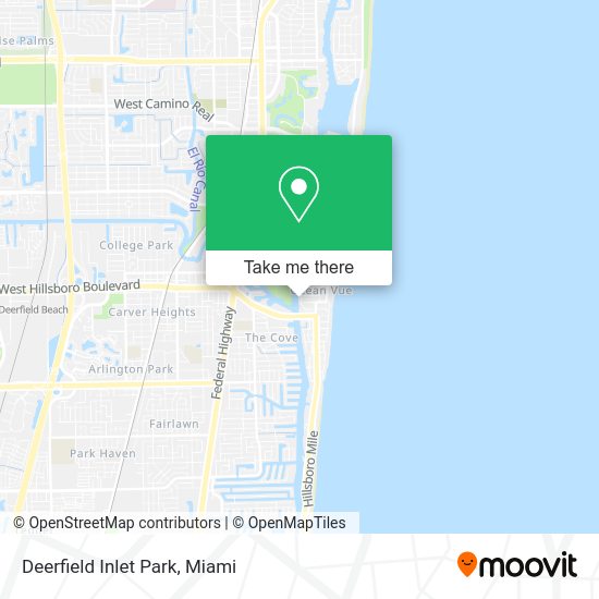 Mapa de Deerfield Inlet Park