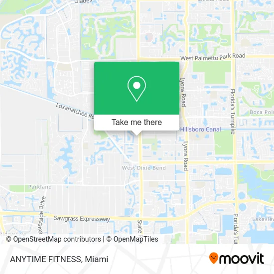 ANYTIME FITNESS map