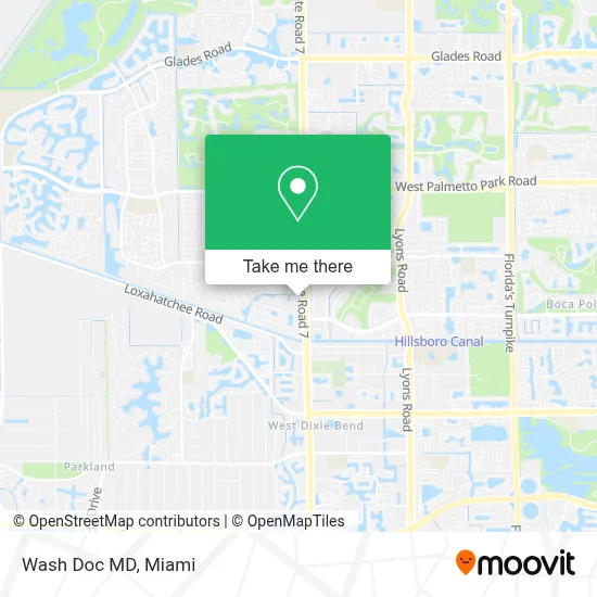 Wash Doc MD map