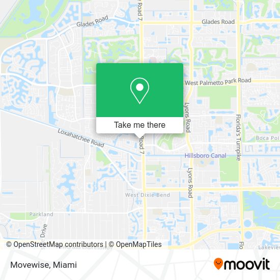 Movewise map