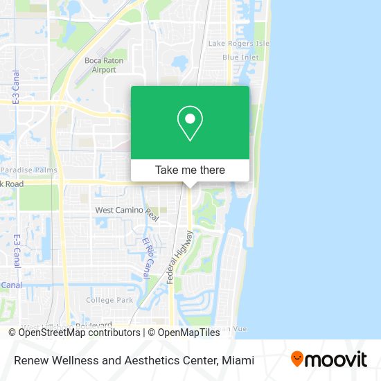 Renew Wellness and Aesthetics Center map
