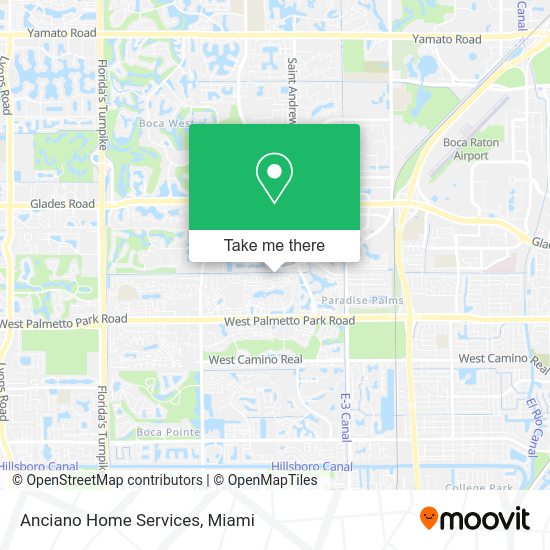 Anciano Home Services map