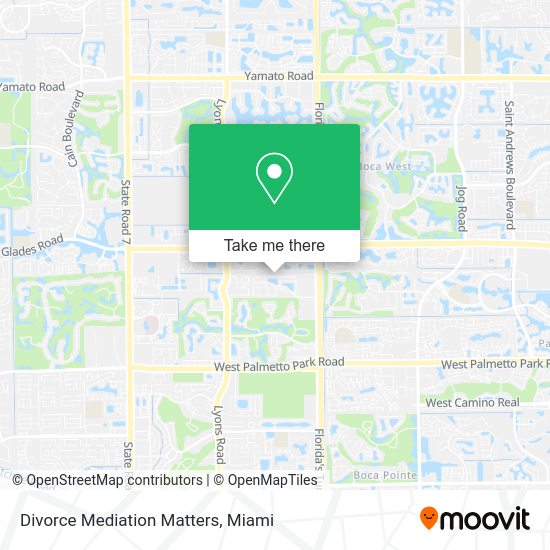 Divorce Mediation Matters map