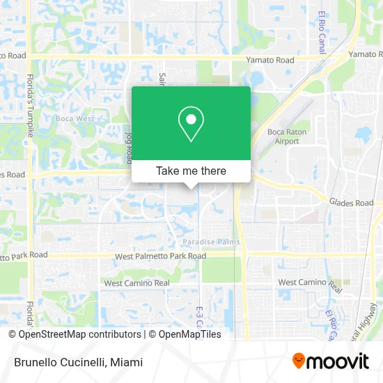 Brunello Cucinelli map