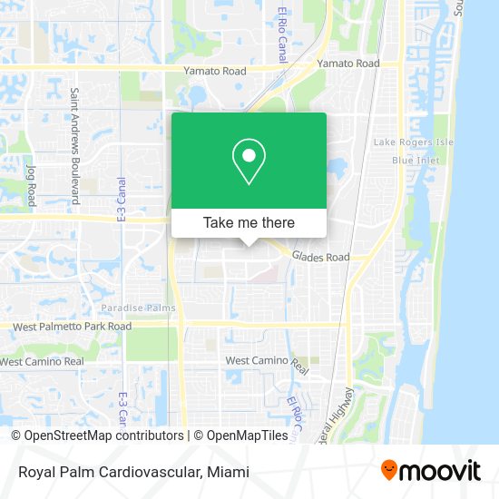 Royal Palm Cardiovascular map