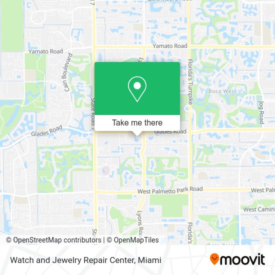 Watch and Jewelry Repair Center map
