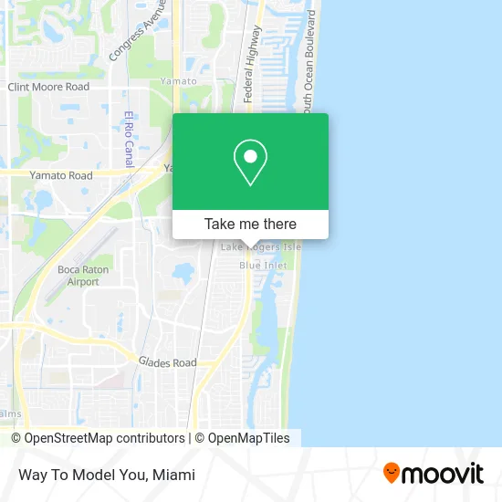 Way To Model You map