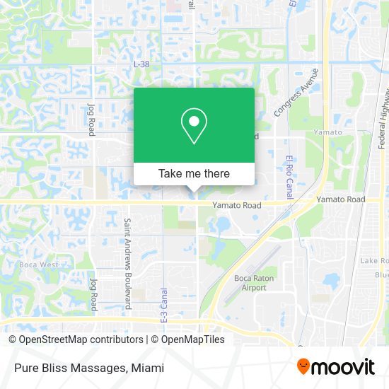 Mapa de Pure Bliss Massages