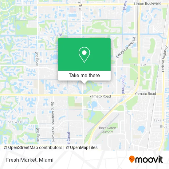 Fresh Market map