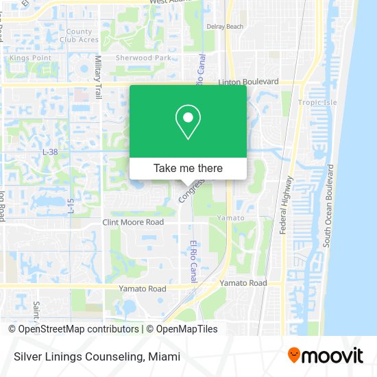 Silver Linings Counseling map