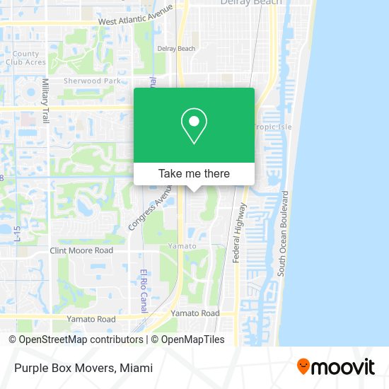 Purple Box Movers map