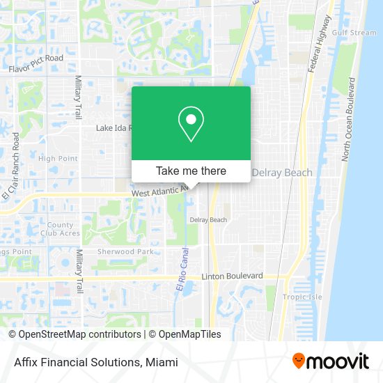Mapa de Affix Financial Solutions