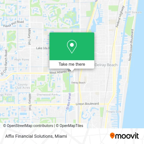 Affix Financial Solutions map