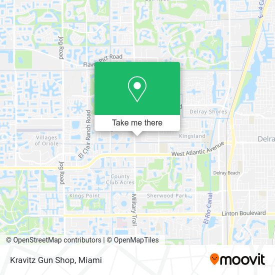 Mapa de Kravitz Gun Shop