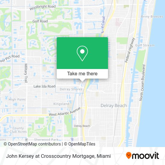 Mapa de John Kersey at Crosscountry Mortgage