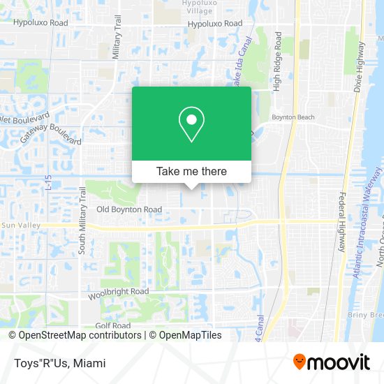 Mapa de Toys"R"Us