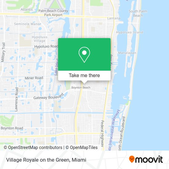 Village Royale on the Green map