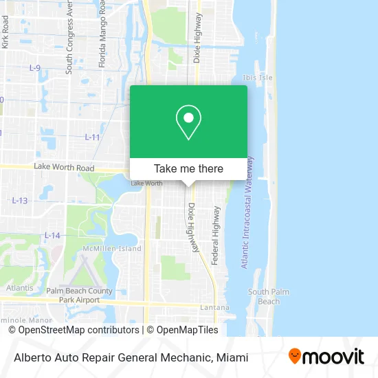 Alberto Auto Repair General Mechanic map
