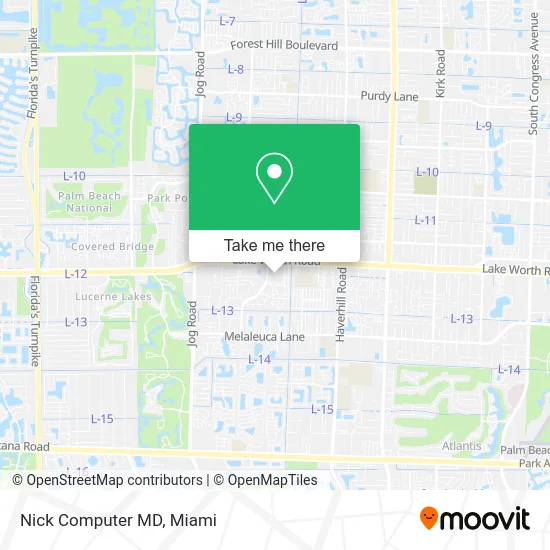 Mapa de Nick Computer MD