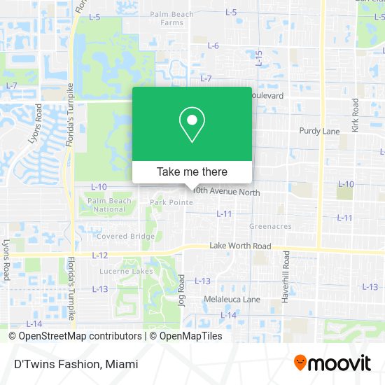 Mapa de D'Twins Fashion