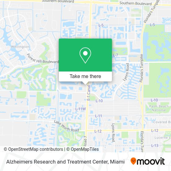 Alzheimers Research and Treatment Center map