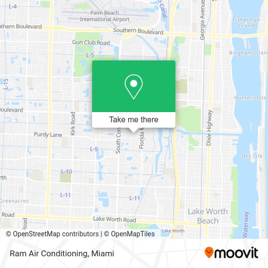 Mapa de Ram Air Conditioning
