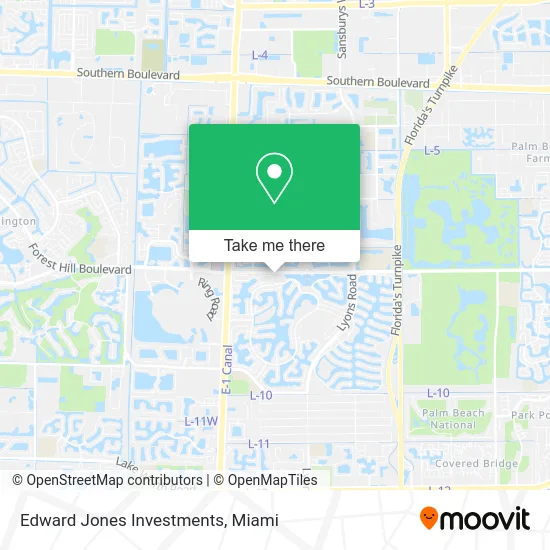 Edward Jones Investments map