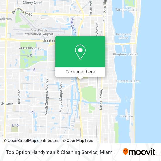 Top Option Handyman & Cleaning Service map