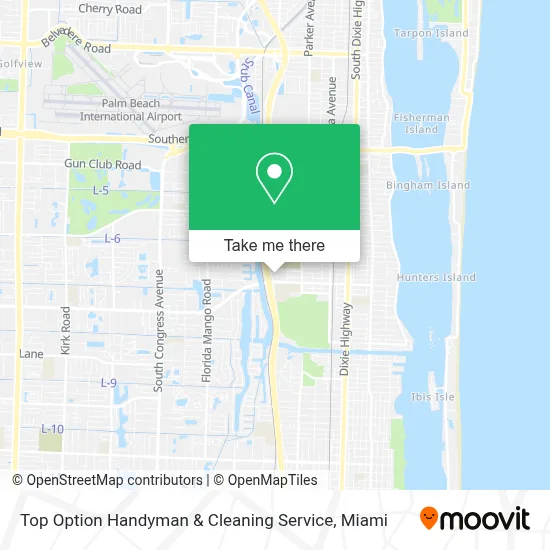 Top Option Handyman & Cleaning Service map