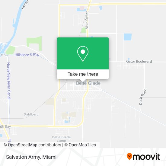 Mapa de Salvation Army
