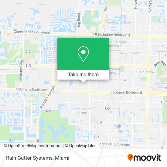 Mapa de Rain Gutter Systems