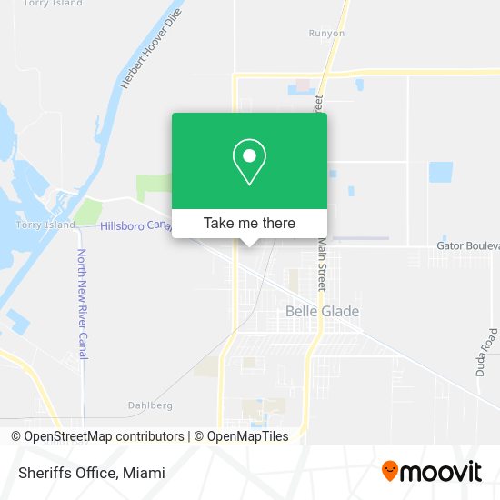 Mapa de Sheriffs Office