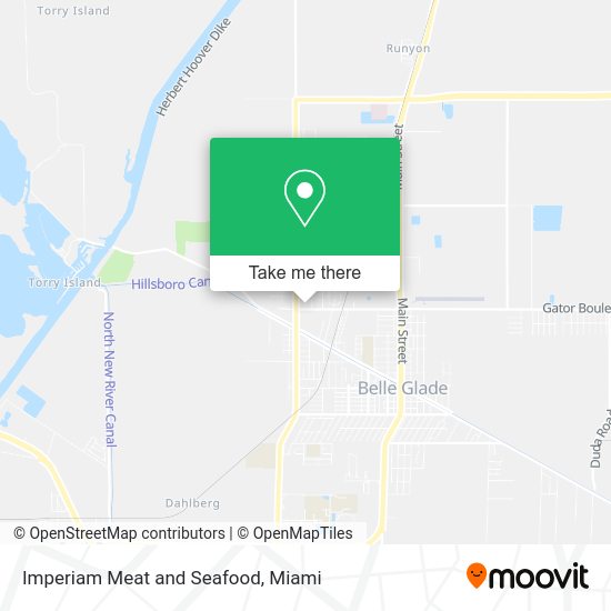 Imperiam Meat and Seafood map