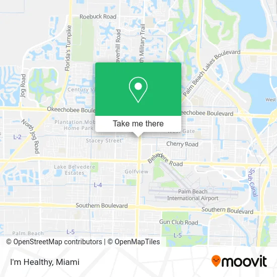 I'm Healthy map