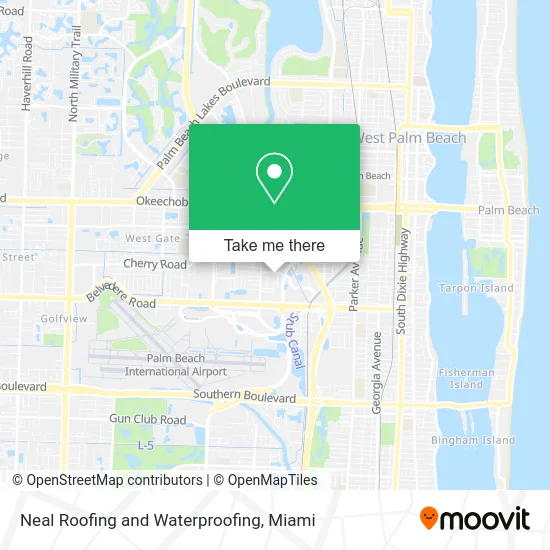 Mapa de Neal Roofing and Waterproofing