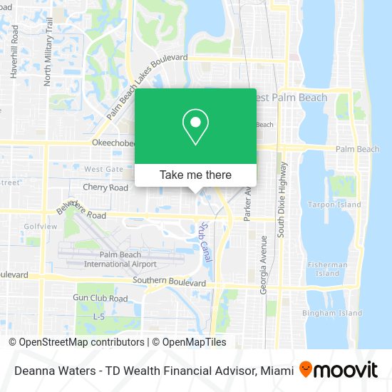 Mapa de Deanna Waters - TD Wealth Financial Advisor