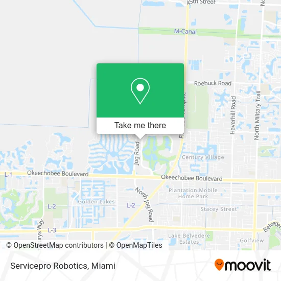 Servicepro Robotics map