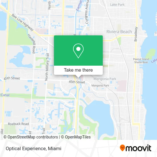 Optical Experience map