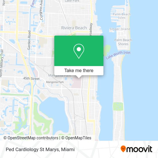 Ped Cardiology St Marys map