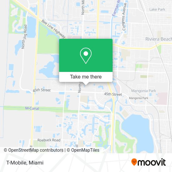 Mapa de T-Mobile