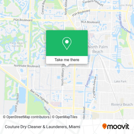 Couture Dry Cleaner & Launderers map